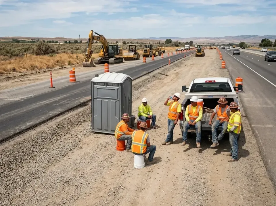 highway-road-construction-crew-007 — frequently asked questions, Porta Potty and Restroom Rentals in Reedley, CA